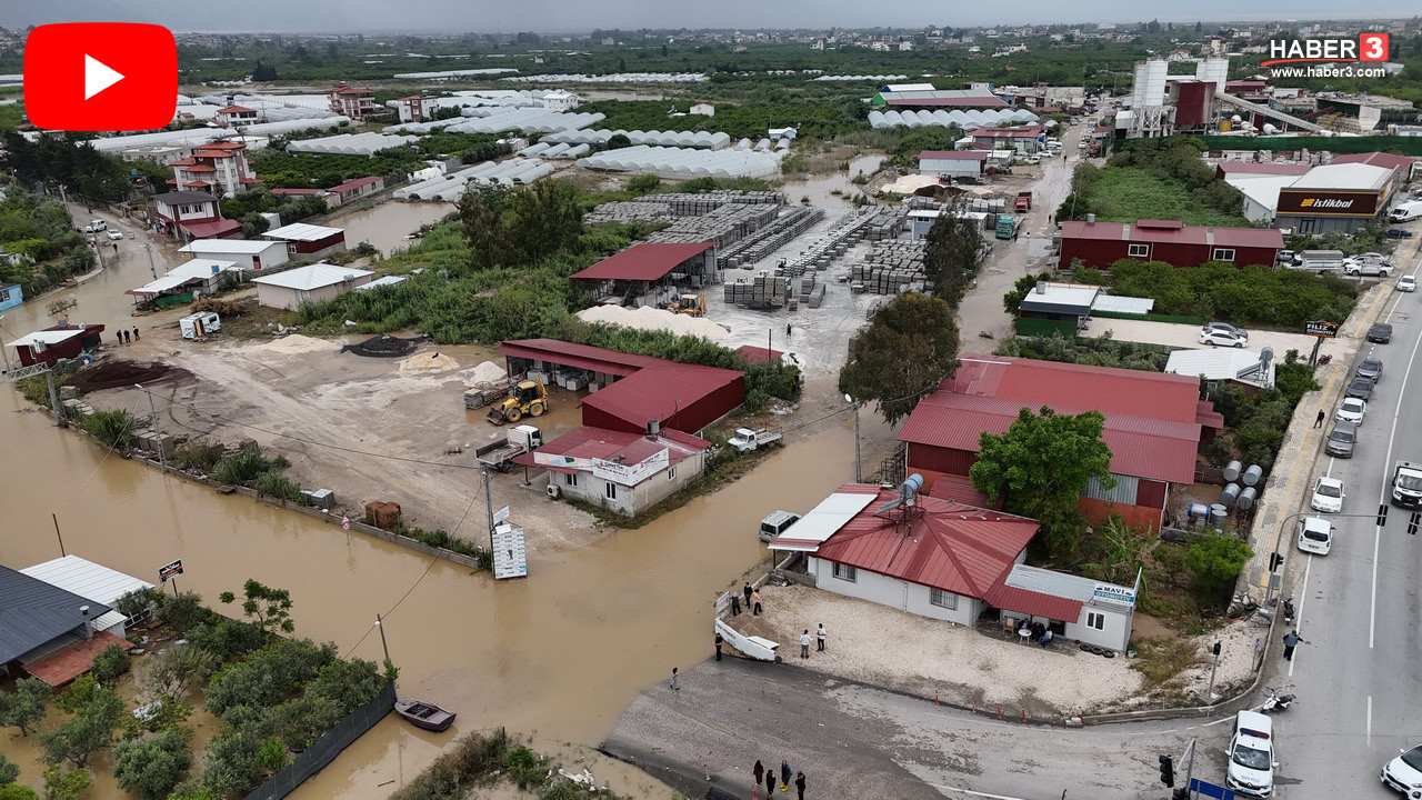 Hatay'daki sel felaketinde 2 kişi hayatını kaybetti: Okullar tatil edildi!