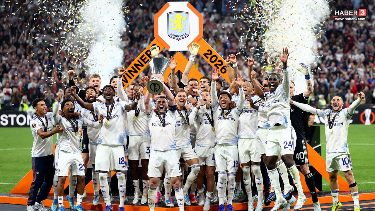 Aston Villa, Beşiktaş Park'ta Freiburg'u devirip UEFA Avrupa Ligi şampiyonu oldu!