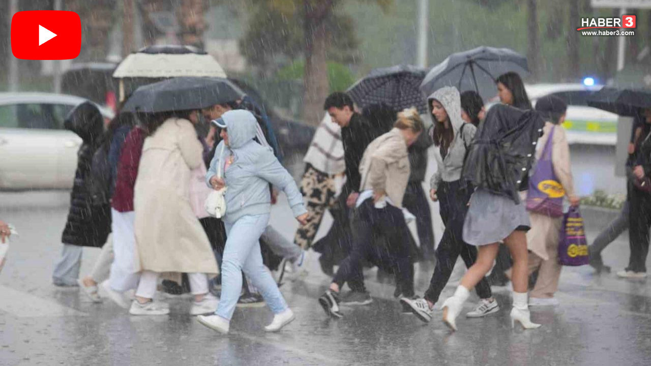 Hava durumundan tatilcilere kötü haber: Sıcaklıklar düşüyor, tüm Türkiye yağış altında!