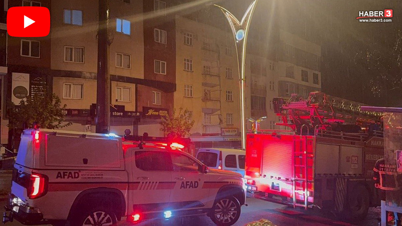 Hakkari'de temel kazısı kabusu: Zemin kayması nedeniyle 6 bina tahliye edildi