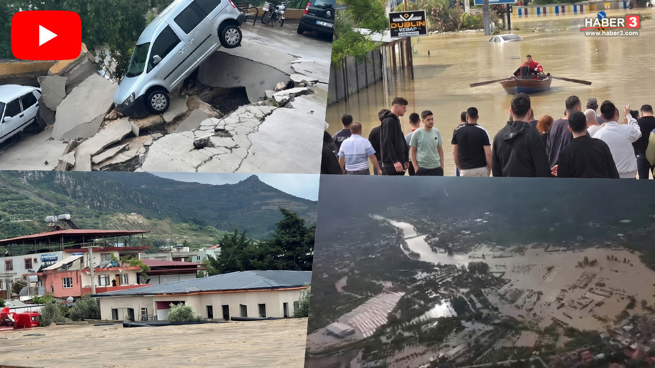 Hatay'ı sel vurdu, Asi Nehri taştı; çöken evde 1 kişi öldü!