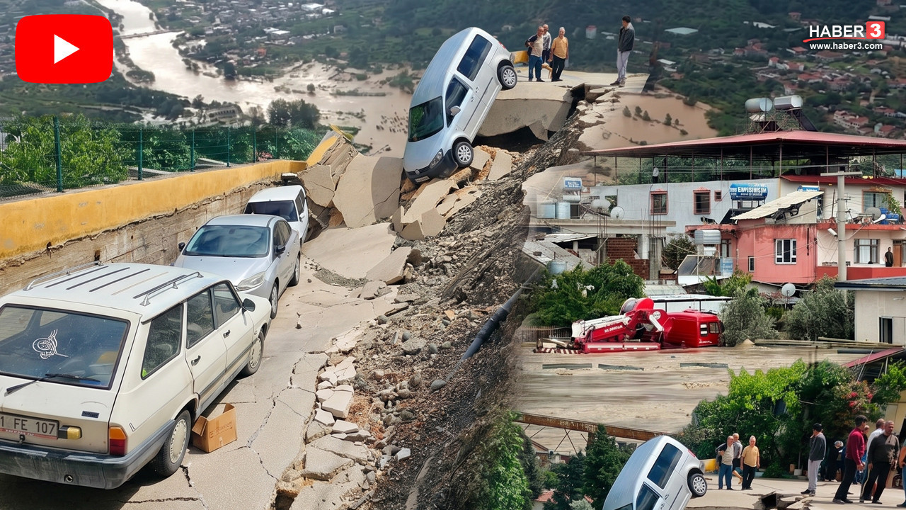 Hatay'da Asi Nehri taştı! Yollarla bir köprü ve 1 ev çöktü! 2 kişi hayatını kaybetti