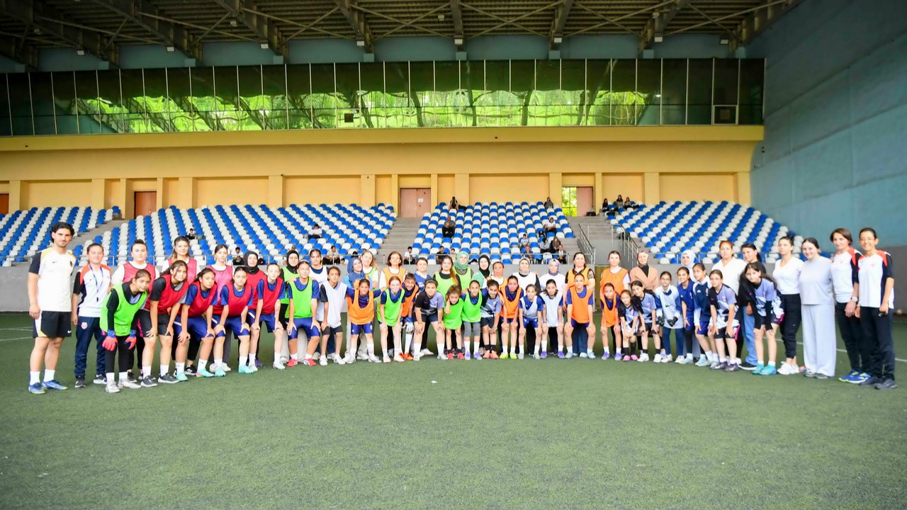 Ankara FOMGET'te Anne-Kız futbol heyecanı