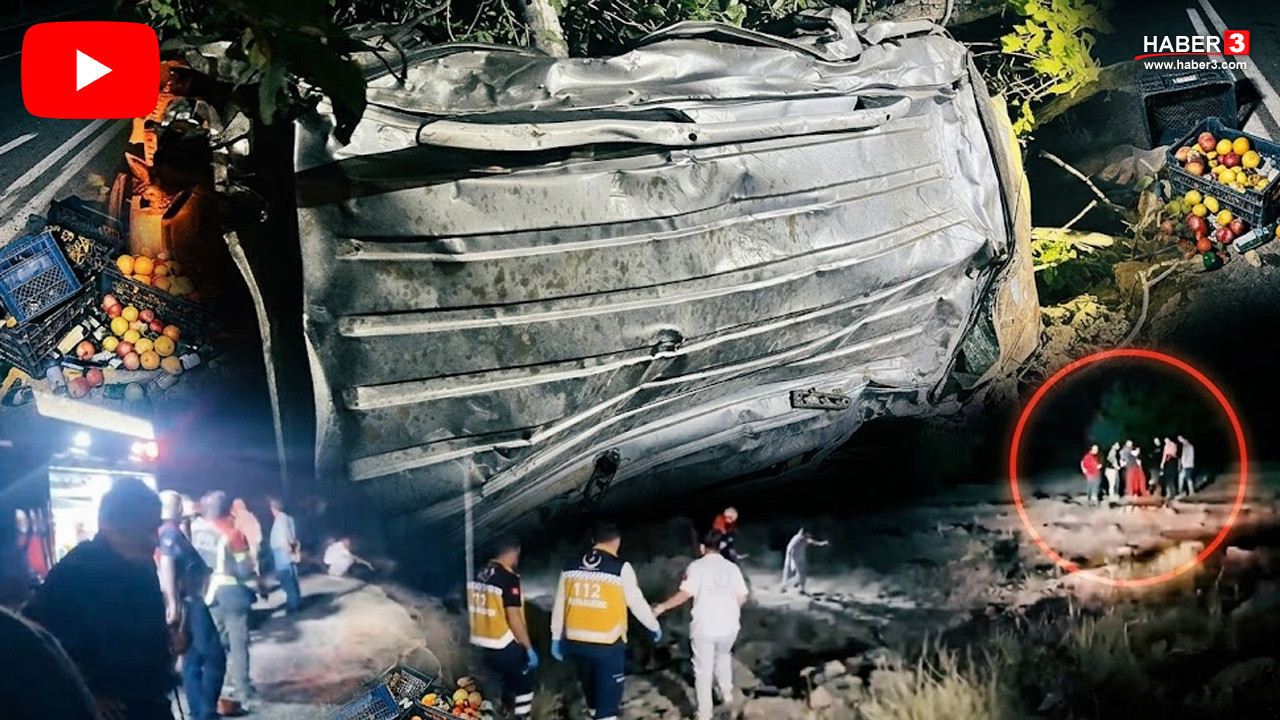 Bingöl'de korkunç kaza: 600 metrelik uçuruma yuvarlanan araçta 4 kişi öldü, 5 de yaralı var