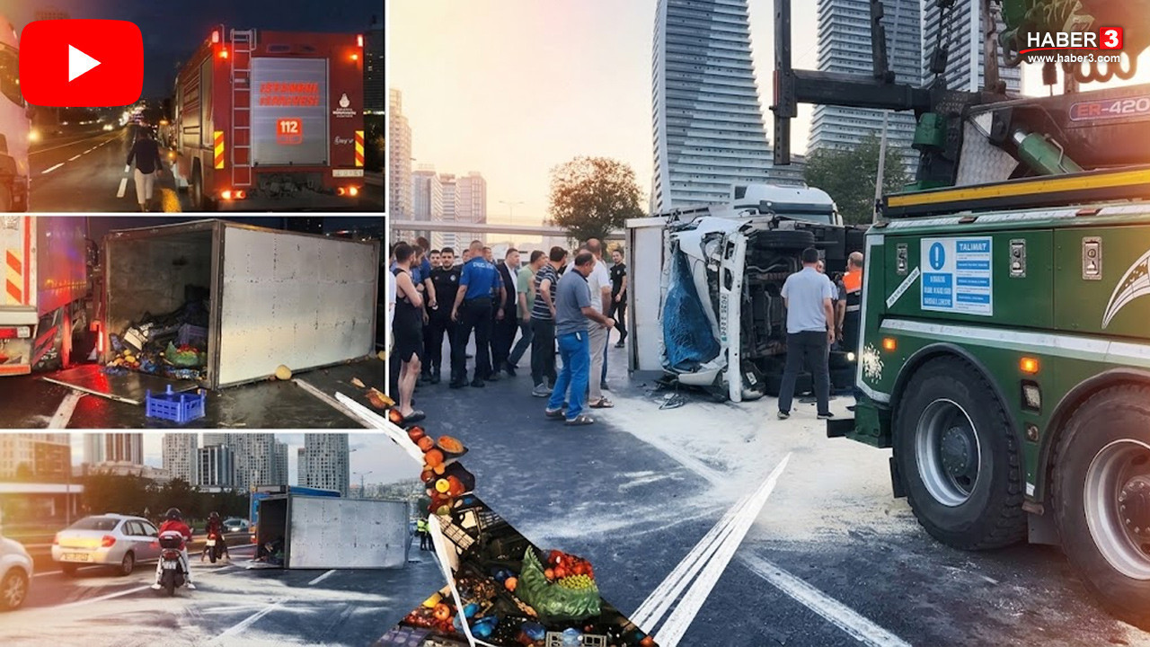 İstanbul'da zincirleme facia: 11 araç birbirine girdi; yardıma koşanlara da araç çarptı!