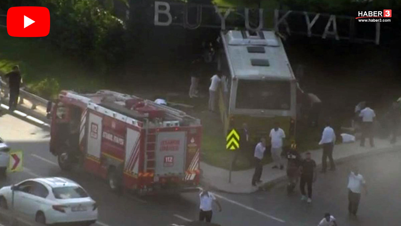 İstanbul'da İETT otobüsü kazası: Yaralılar var!