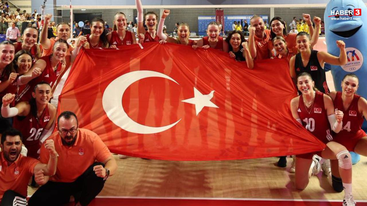 Filenin Sultanları 2026 Akdeniz Oyunları'nda İtalya'yı 3-0 devirip şampiyon oldu!