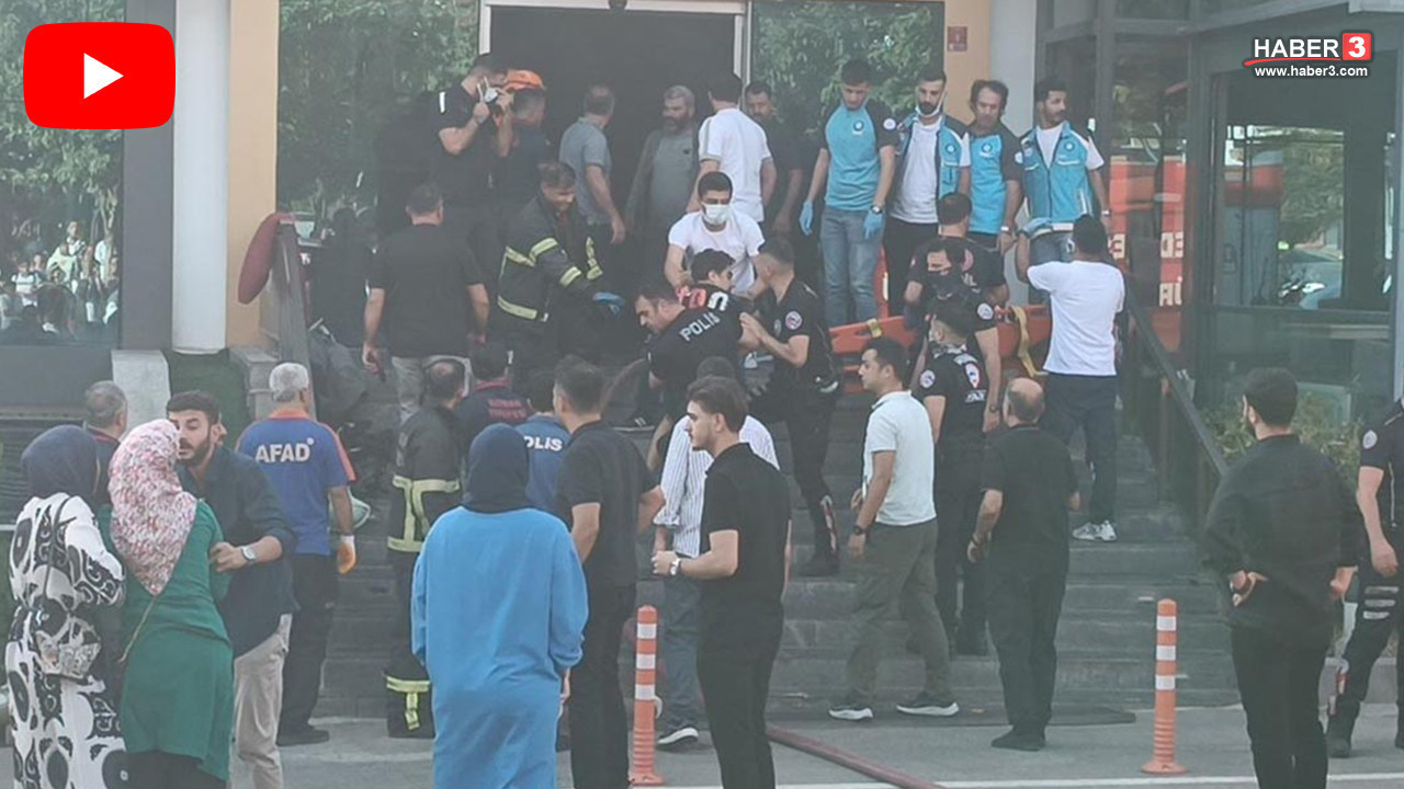 Spor salonunda yangın dehşeti: Yaralılar var!