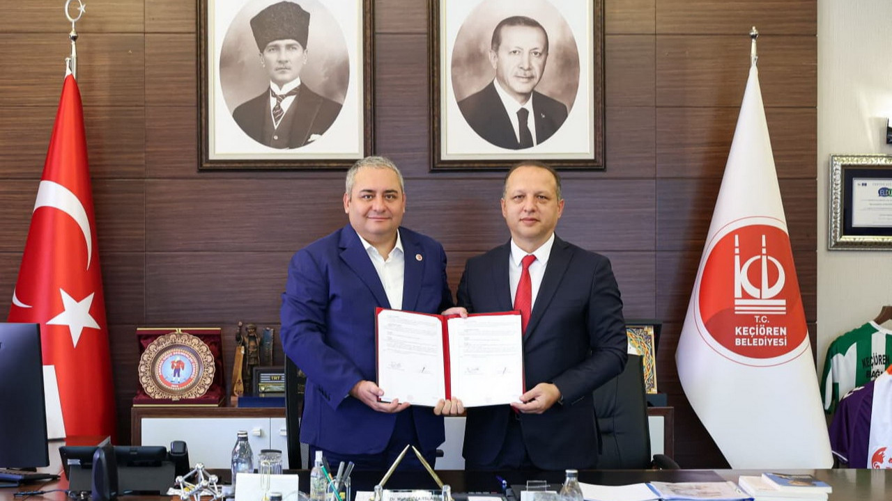 Keçiören Belediyesi ve İlçe Millî Eğitim Müdürlüğü’nden mesleki eğitim iş birliği