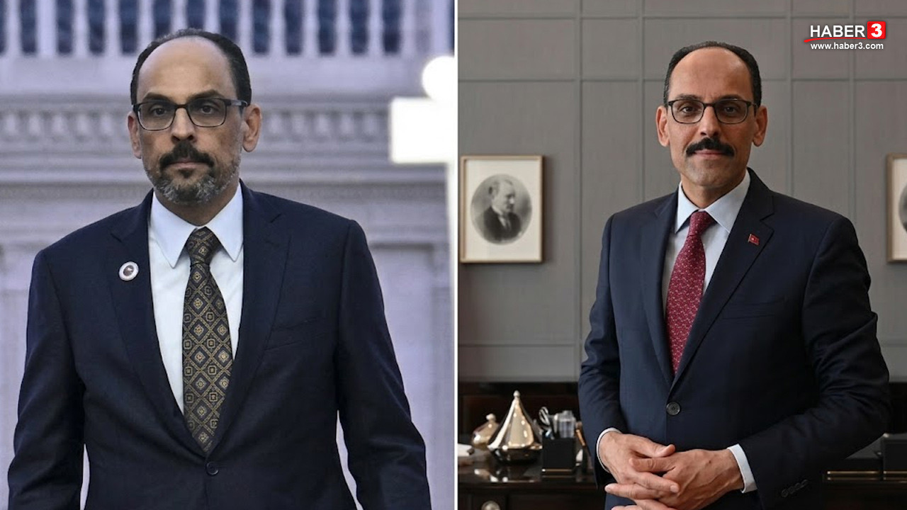 MİT Başkanı İbrahim Kalın'ın yeni imajı dikkat çekti
