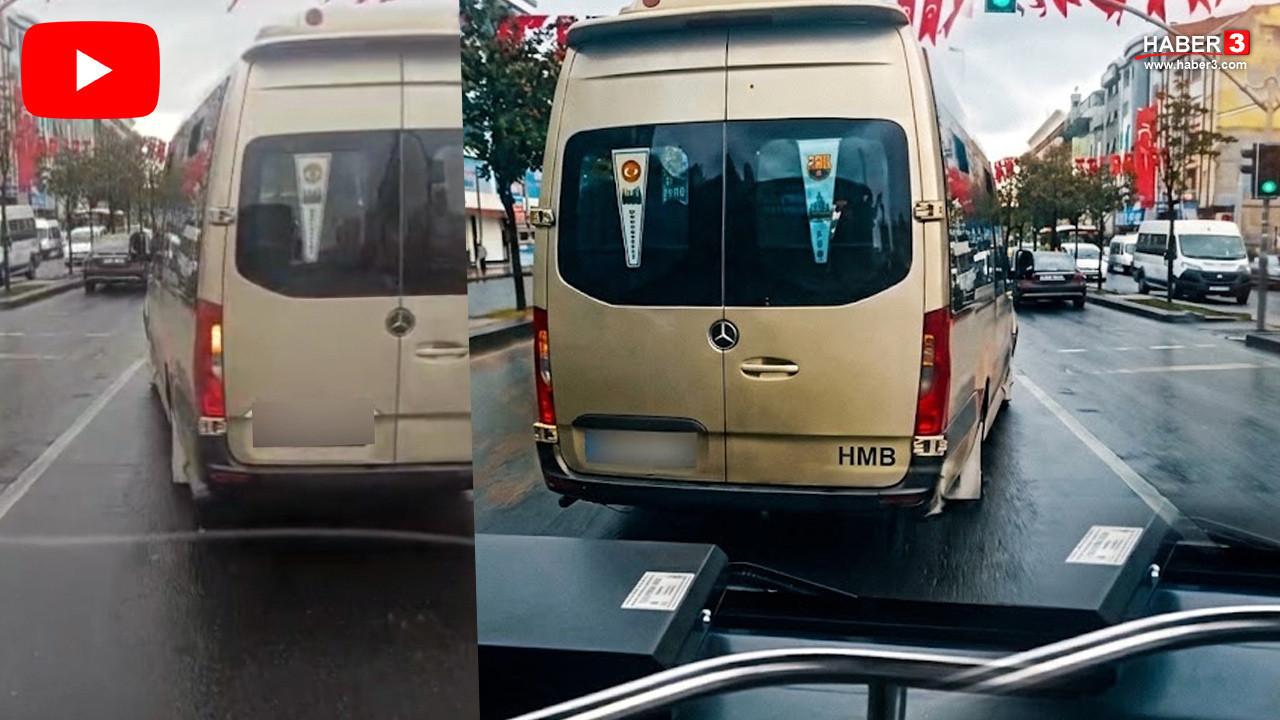 İstanbul'da bir dolmuş sürücüsü İETT otobüsünün önünü kesti: Yolcular isyan etti!