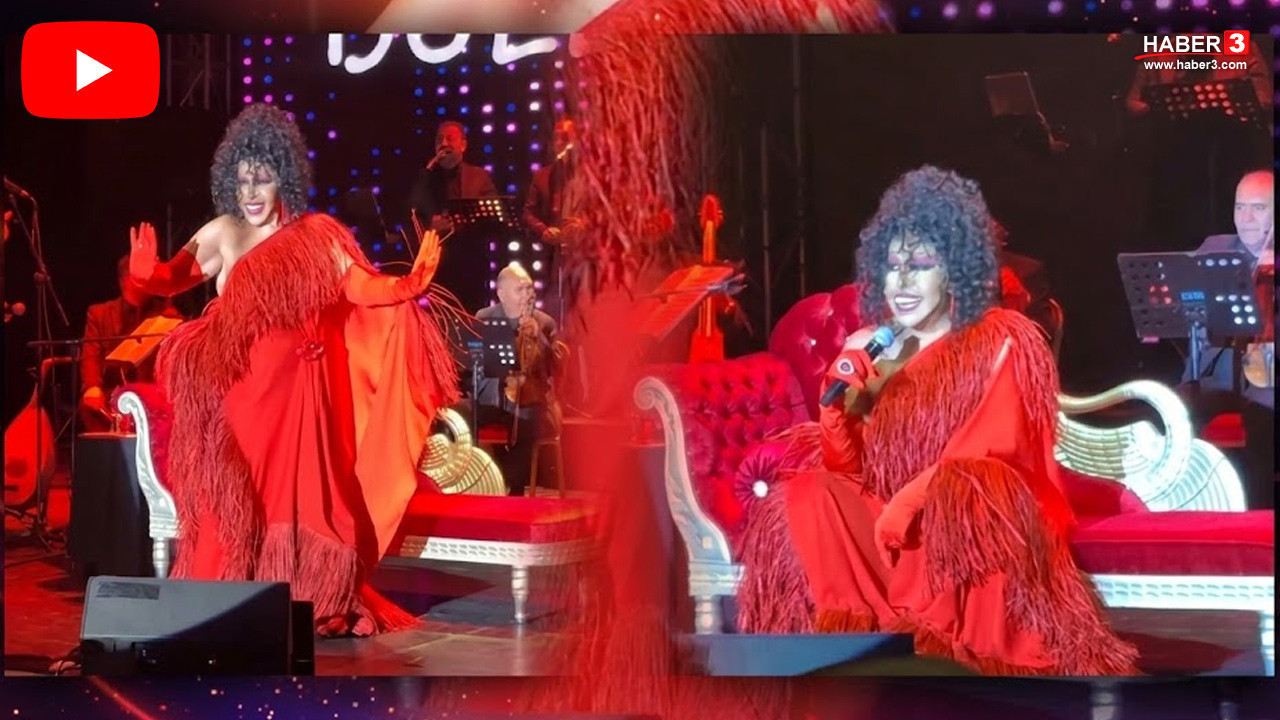 Bülent Ersoy memleketi Bursa'da sahne aldı; dans şovu olay oldu