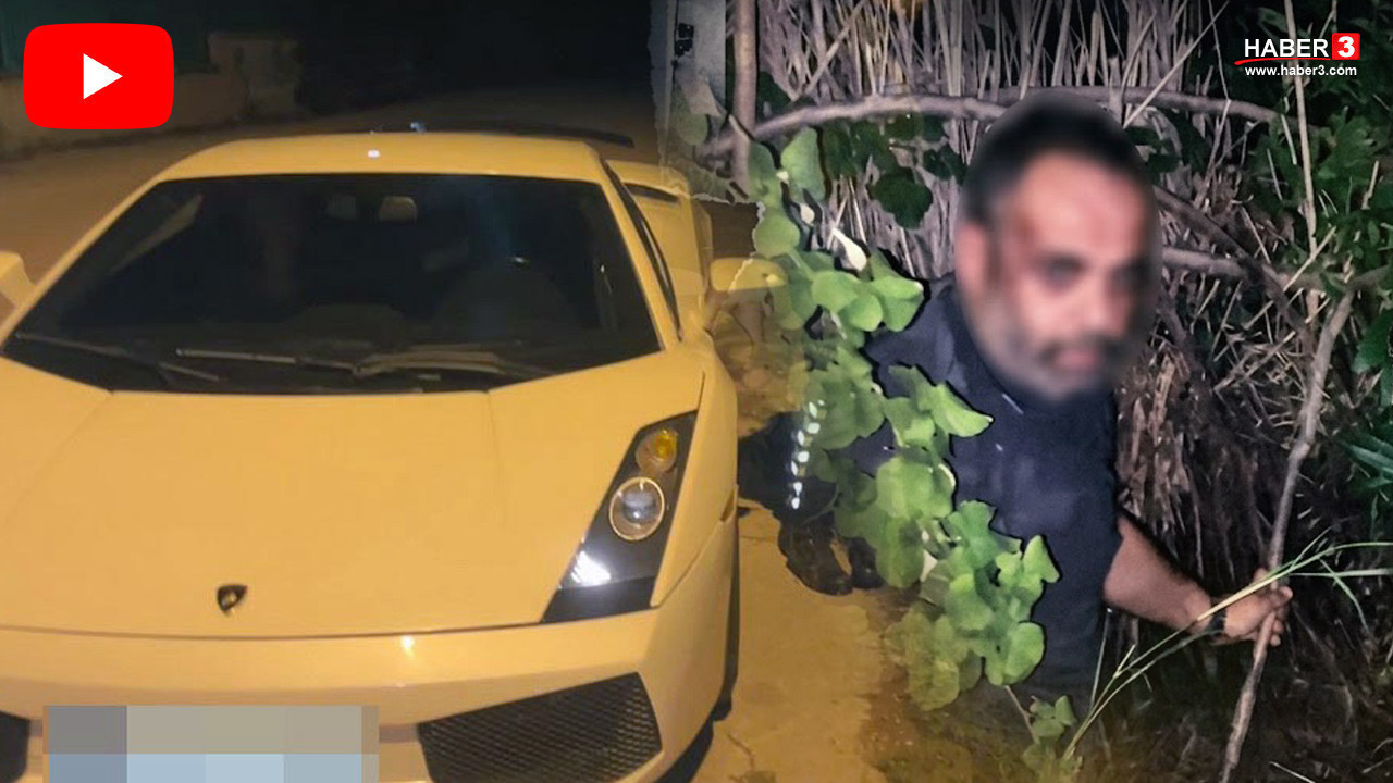 10 milyon TL'lik Ferrari'sini bırakıp gitmiş! Çalılıkta uyurken bulundu!