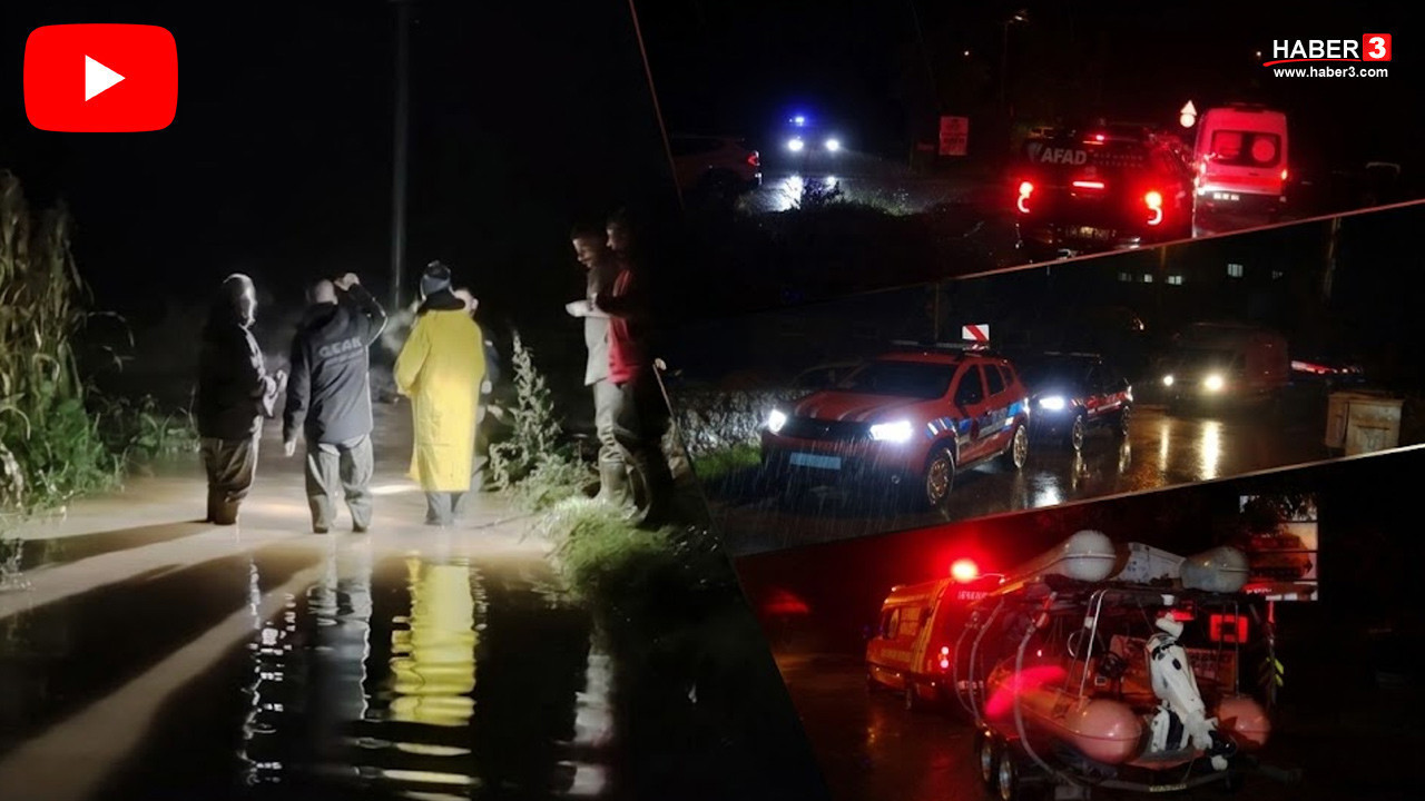 Kocaeli'de sağanak sonrası sel alarmı! Baraj bölgesi tahliye ediliyor!