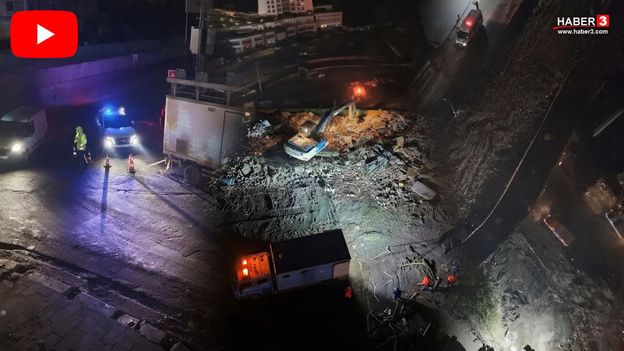 Ayazağa'da Sel Felaketi Sonrası Dere Yatağında Büyük Yıkım