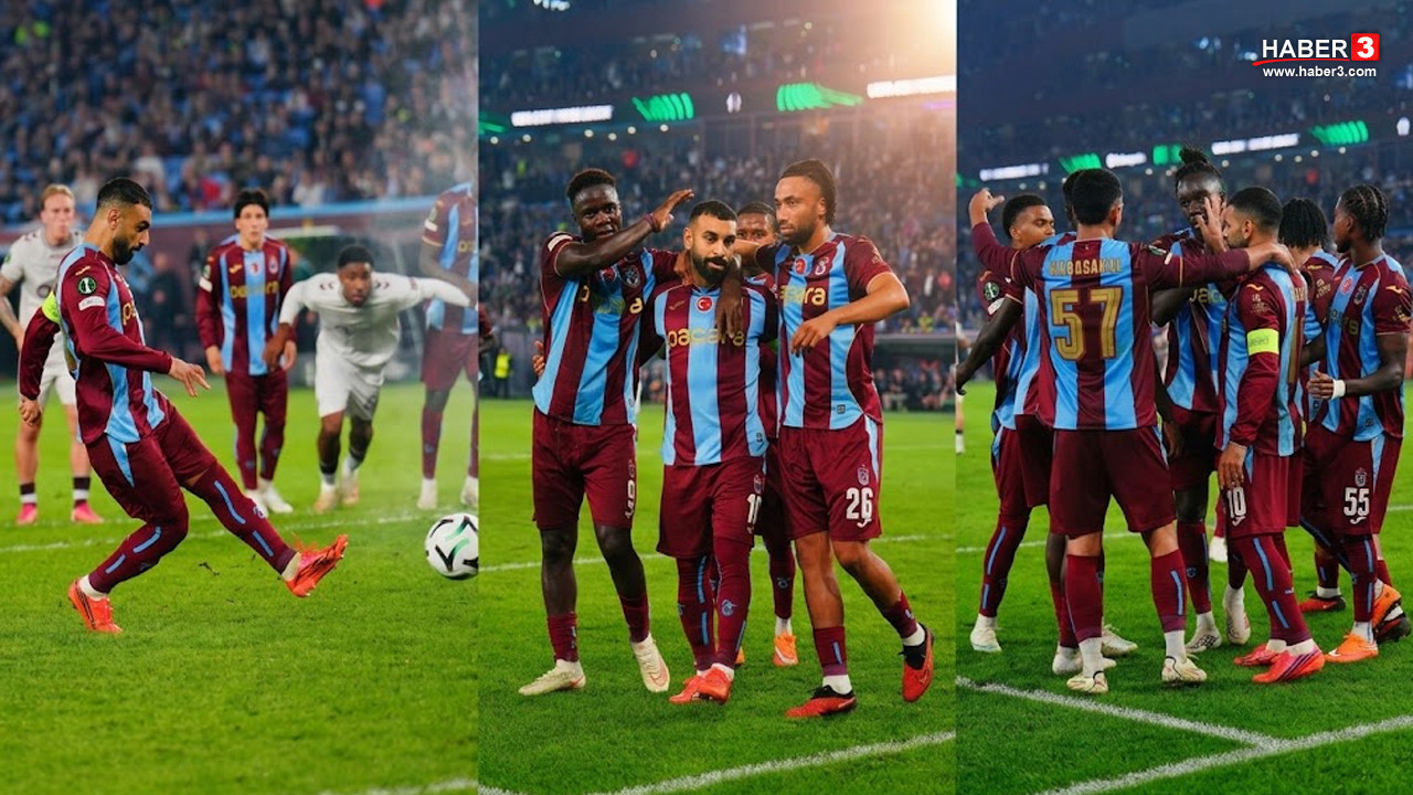 Trabzonspor UEFA Konferans Ligi'nde Hearts'ı 2-0 mağlup etti! - Haber3