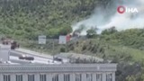 İstanbul'da ormanlık alanda yangın