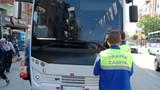 Manisa Büyükşehir'den servis araçlarına denetim
