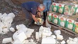 Tam 7 ton ''tarihi geçmiş'' peynir ele geçirildi...