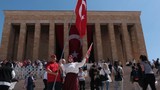 Millet Ata'sına koştu! Anıtkabir'de 19 Mayıs coşkusu