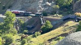 Elazığ'da yük treni raydan çıktı; 3 vagon devrildi