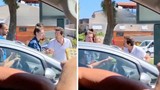 İlker Aksum trafikte çılgına döndü! Küfürler savurdu