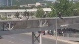 İstanbul'da sosyal medya videosu için ölümüne çılgınlık kamerada!