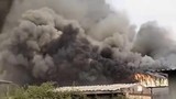 Mersin'de sanayi sitesinde büyük yangın