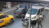 İstanbul'da akılalmaz kaza: Fren yerine gaza basınca...