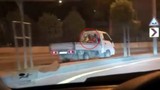 Al sana bir tane daha... Ters yönde ve sol şeritteki trafik teröristi kamerada!