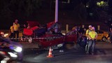 İstanbul'da korkunç kaza! Otomobil bu hale geldi