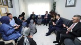 Erdoğan'dan şehit ailelerini duygulandıran ziyaret