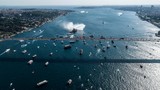 253 şehit anısına 253 tekne boğazdan geçti