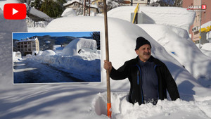 Dört gündür yağan kar hayatı durdurdu: Araçlar tamamen kara gömüldü!