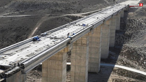 Ankara - İzmir Yüksek Hızlı Tren projesinde son durum görüntülendi