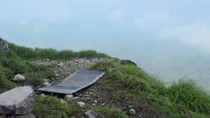 Radardan kaybolan uçağın enkazına ulaşıldı: İşte ilk görüntüler