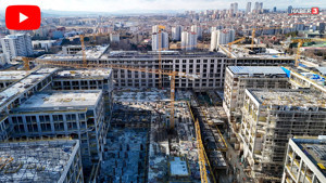 Dünyanın en büyük adliyesi Ankara'da yükseliyor: İşte inşaattan son durum...