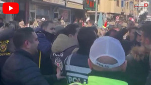 DEM Parti'nin korsan ''Suriye'' eylemine polis müdahalesi!