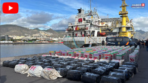 Kanarya Adaları açıklarındaki uyuşturucu operasyonunun görüntüleri ortaya çıktı