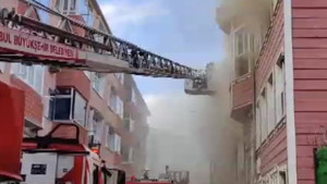 İstanbul'da dergahta yangın paniği