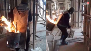 Dondurucu soğuklara karşı bulduğu formül sosyal medyayı salladı