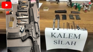 Evden çıkanlar şoke etti: Kalem silahlar, kitaptan zulalar, şemsiye görünümlü tabancalar...