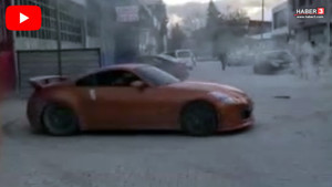 Bu görüntüler pahalayı patladı: Hem aracı gitti, hem ehliyeti!