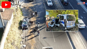 İzmir'de TIR dehşeti! Karşı şeride geçip araçlara çarptı: Ölü ve yaralılar var!