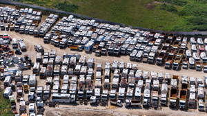 TMSF'nin el koyduğu yüzlerce araç böyle görüntülendi