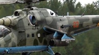 Rus üssünü Mil Mi-24'ler koruyor