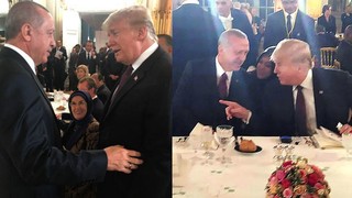 Cumhurbaşkanı Erdoğan Trump ile görüştü