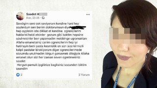 İntihar eden kadın öğretmenin mektubundan ''mobbing'' çıktı!