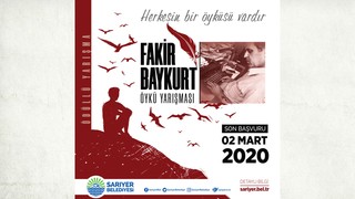 Sarıyer'de öykü yarışması için başvurular başladı