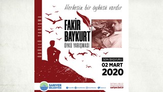 Sarıyer'de öykü yarışması için başvurular başladı